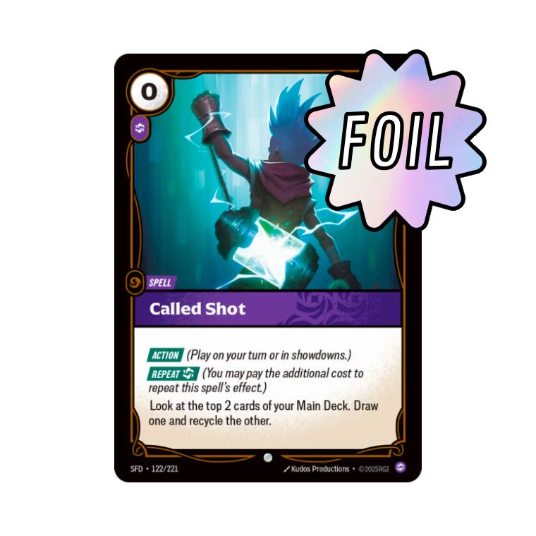 Called Shot (SFD - 122) - Cards Beyond
