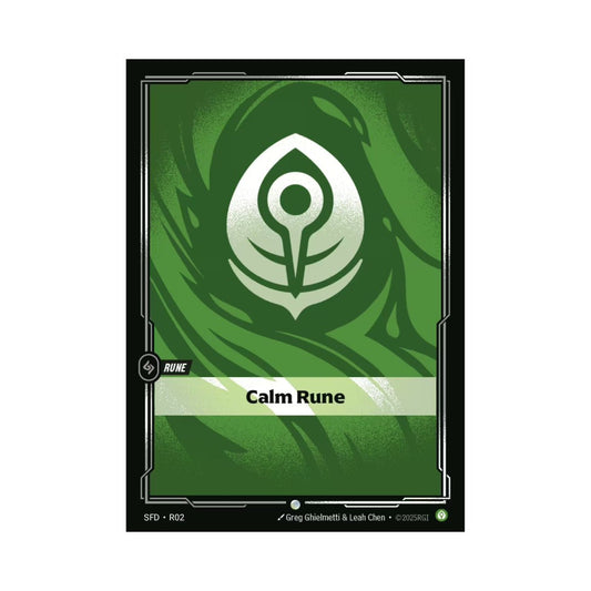 Calm Rune (SFD - R02) - Cards Beyond