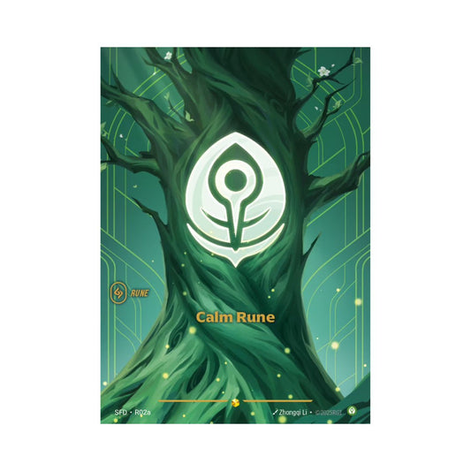 Calm Rune (SFD - R02a) - Cards Beyond