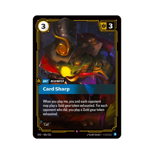 Card Sharp (SFD - 081) - Cards Beyond