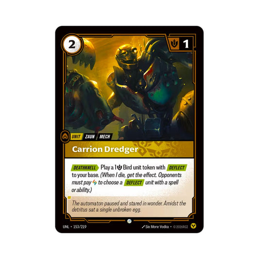 Carrion Dredger (UNL - 153) - Cards Beyond