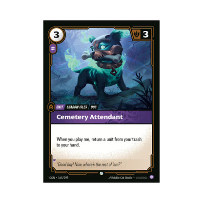 Cemetery Attendant (OGN-165)