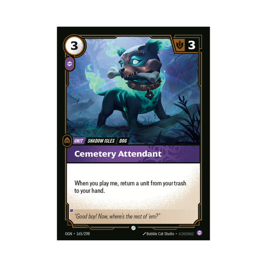 Cemetery Attendant (OGN-165)