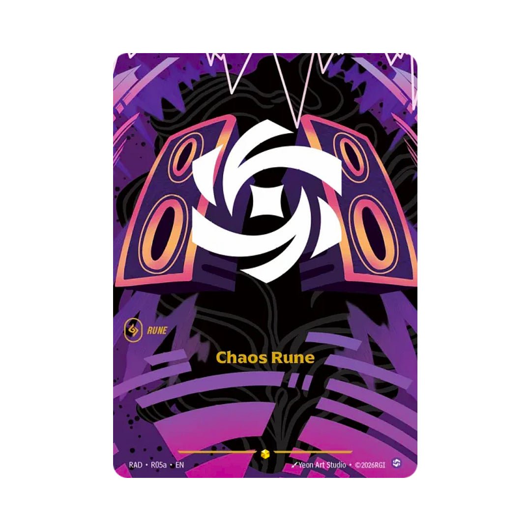 Chaos Rune (RAD-R05a) - Cards Beyond