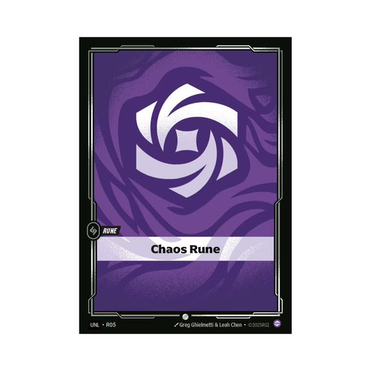 Chaos Rune (UNL - R05) - Cards Beyond