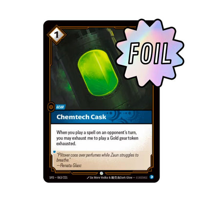 Chemtech Cask (SFD - 063) - Cards Beyond
