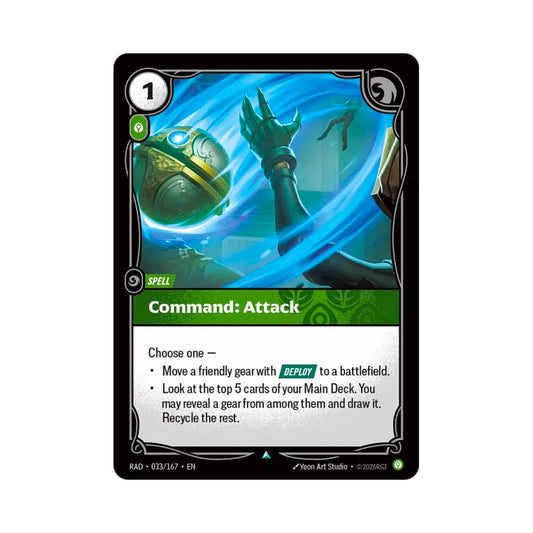 Command: Attack (RAD-033)