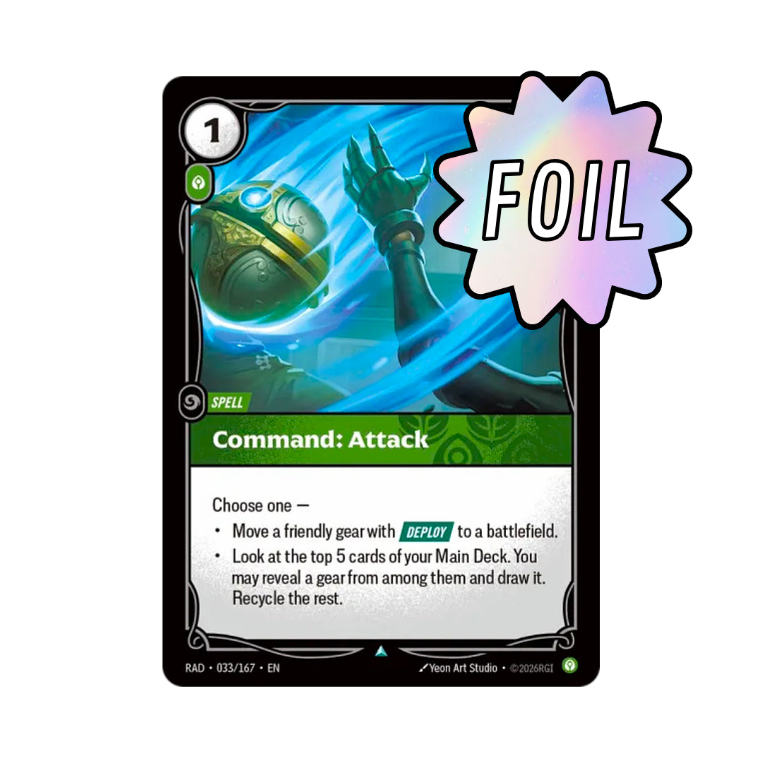 Command: Attack (RAD-033)