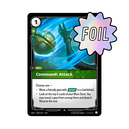 Command: Attack (RAD-033)