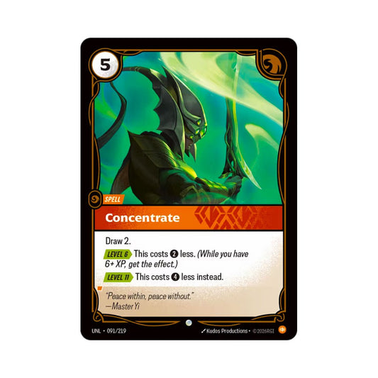 Concentrate (UNL - 091) - Cards Beyond