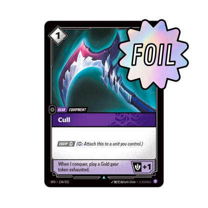 Cull (SFD - 134) - Cards Beyond