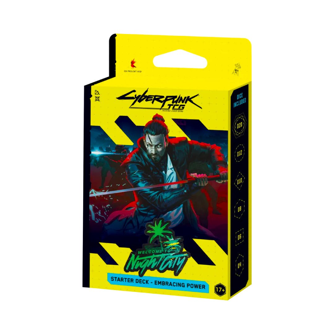 Cyberpunk TCG | Welcome To Night City - Embracing Power Starter Deck - Cards Beyond