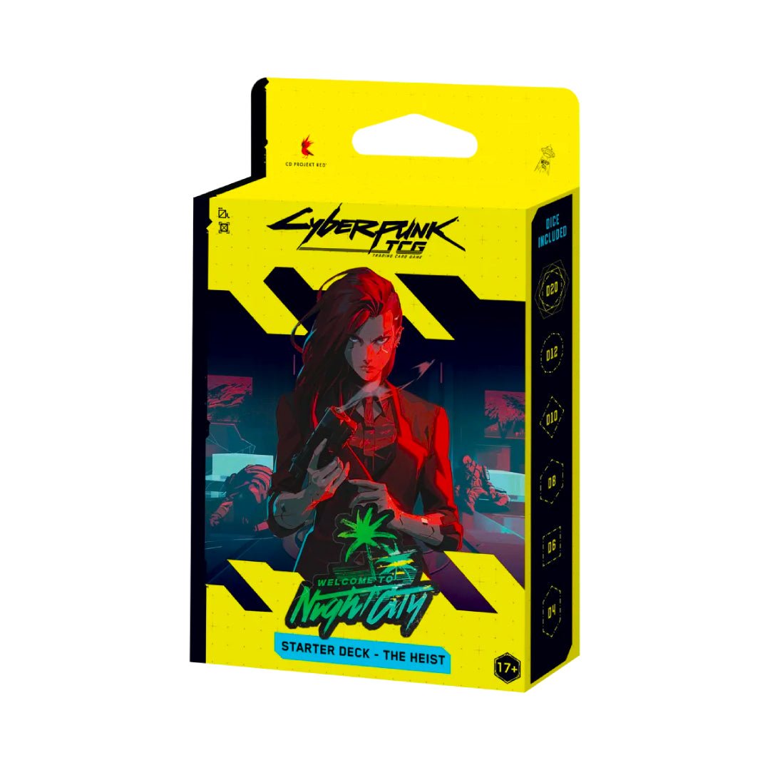 Cyberpunk TCG | Welcome To Night City - The Heist Starter Deck - Cards Beyond