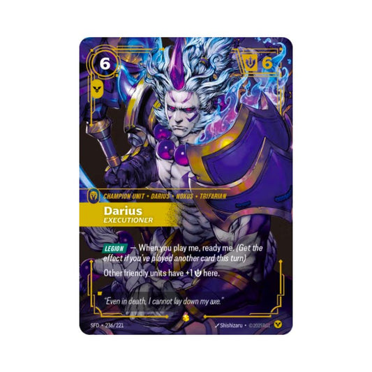 Darius - Executioner (SFD - 236) - Cards Beyond