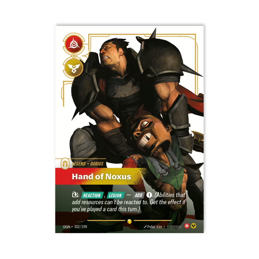 Darius - Hand of Noxus (OGN - 302) - Cards Beyond