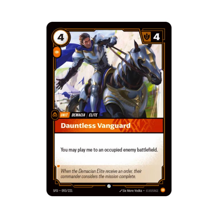 Dauntless Vanguard (SFD - 093) - Cards Beyond
