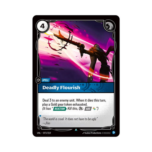 Deadly Flourish (UNL - 073) - Cards Beyond