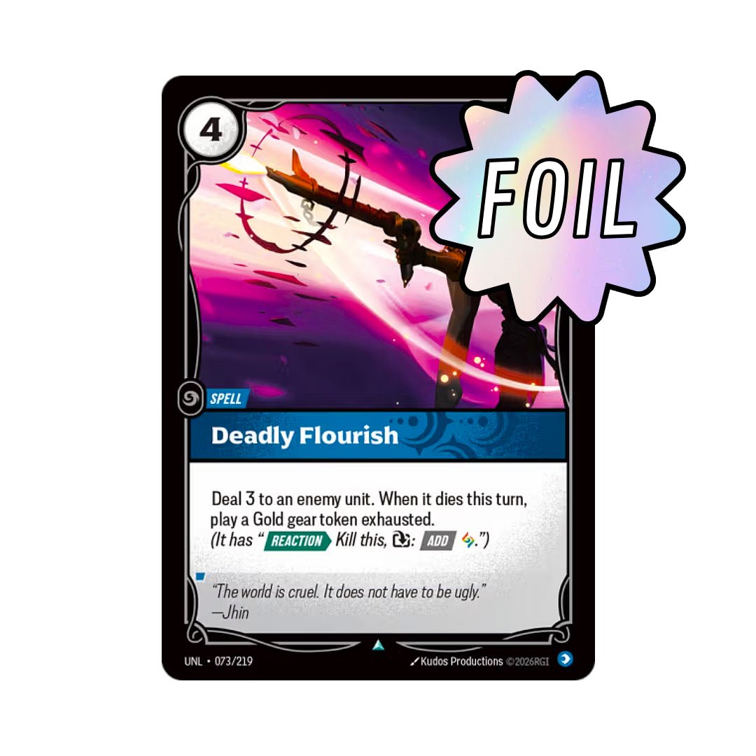 Deadly Flourish (UNL - 073) - Cards Beyond