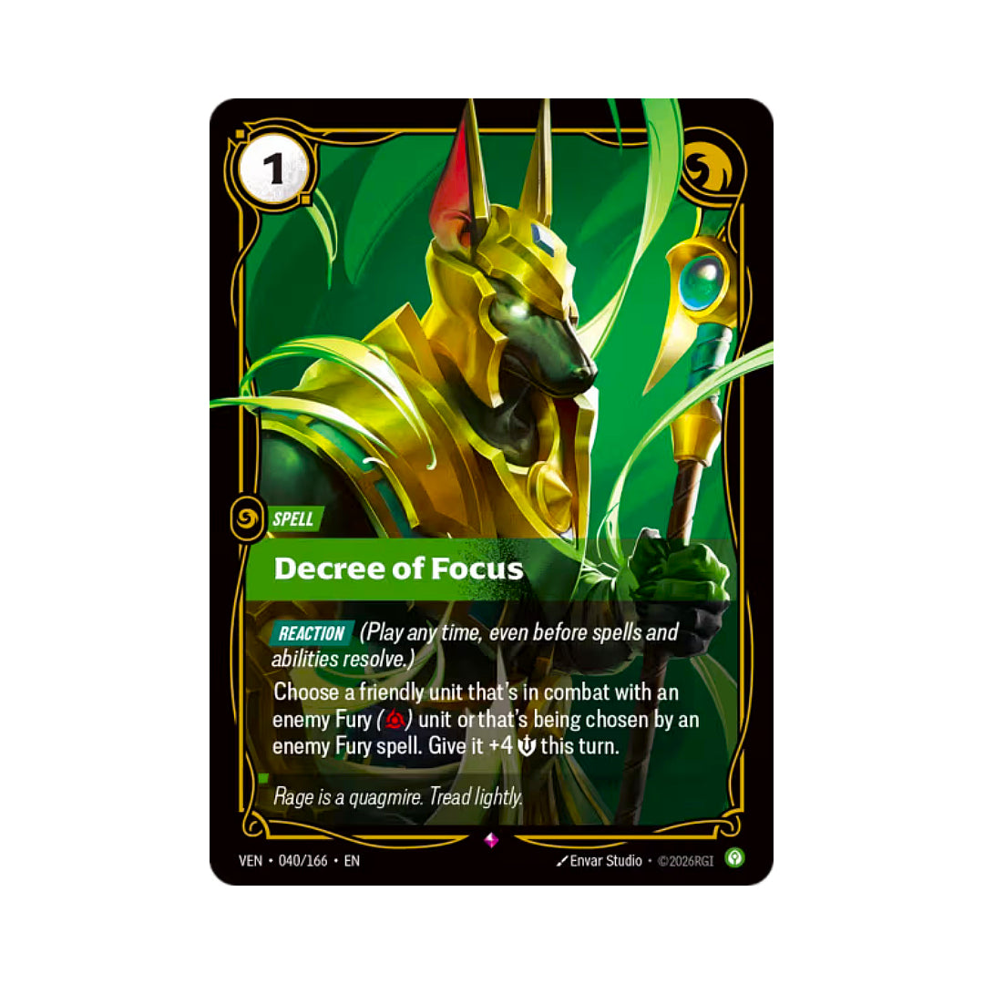 Decree of Focus (VEN-040)
