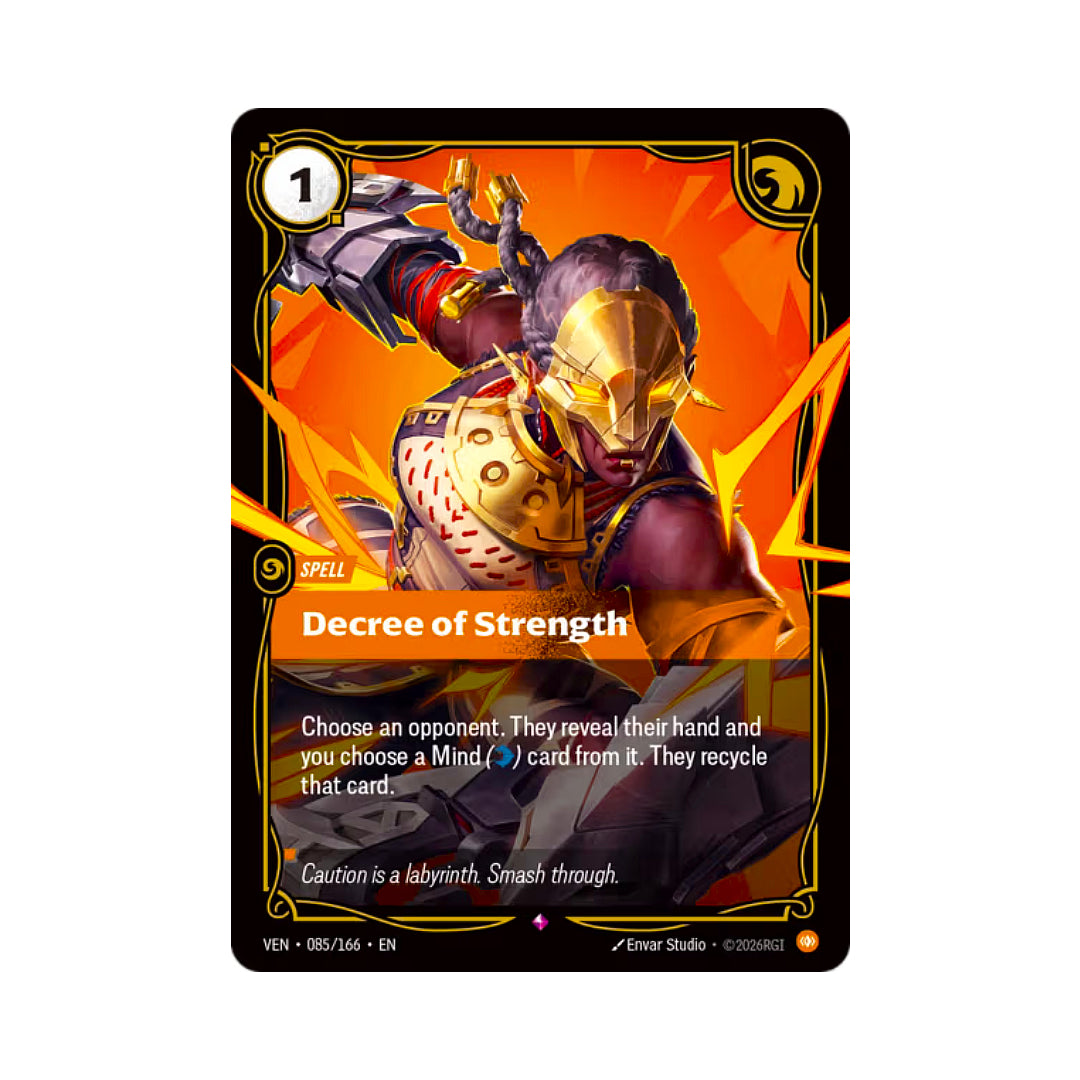 Decree of Strength (VEN-085)