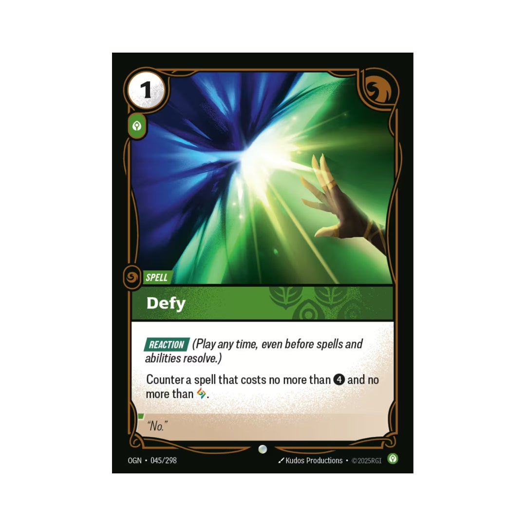 Riftbound | Defy (OGN-045) – Cards Beyond