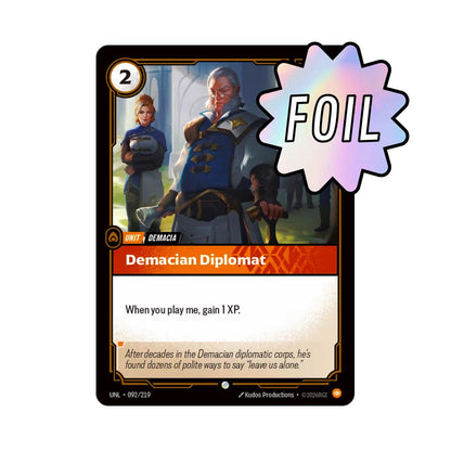 Demacian Diplomat (UNL - 092) - Cards Beyond