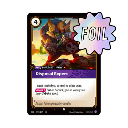 Disposal Expert (RAD-093)