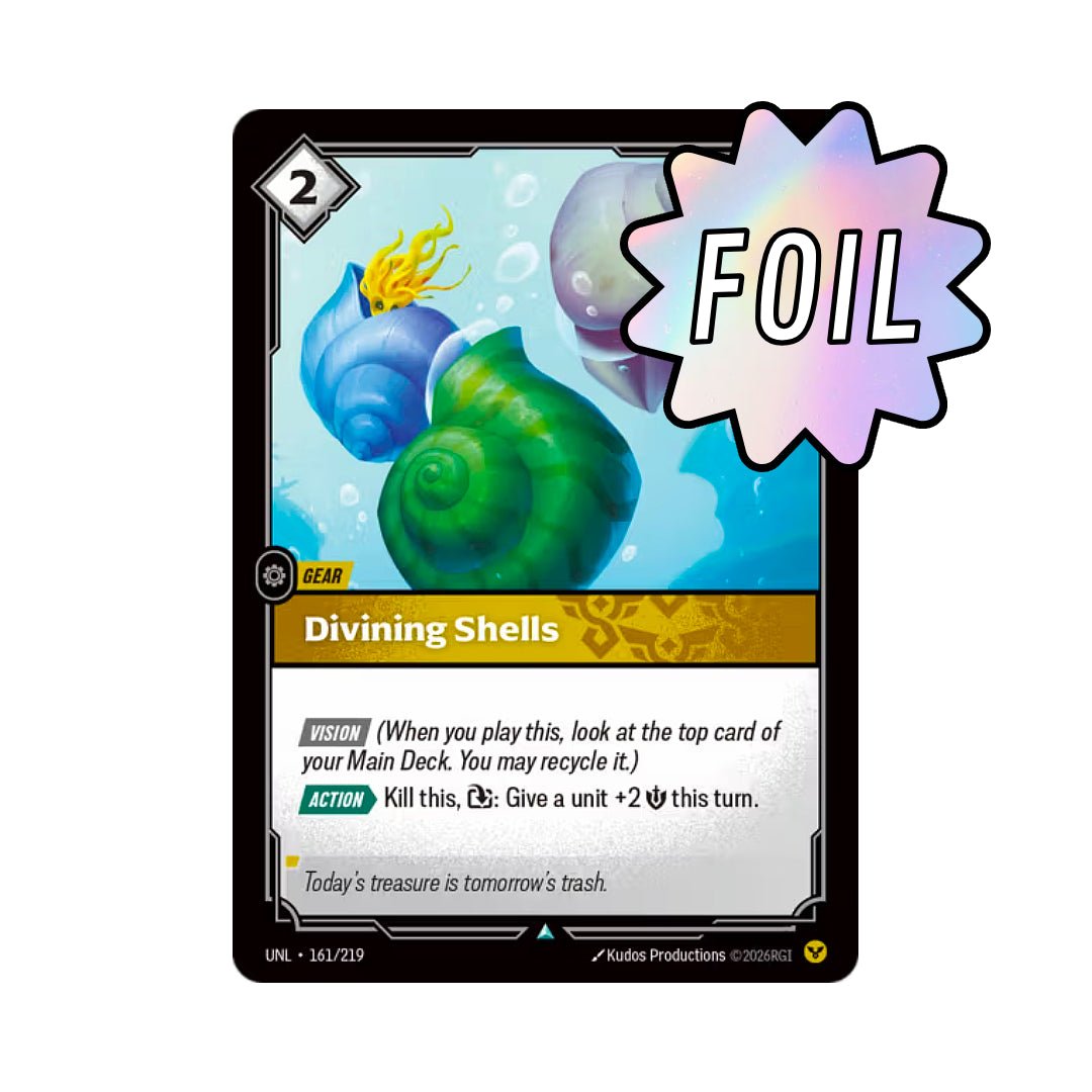 Divining Shells (UNL - 161) - Cards Beyond