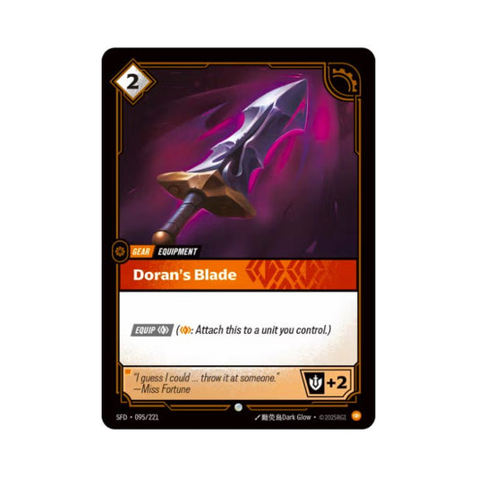 Doran's Blade (SFD - 095) - Cards Beyond