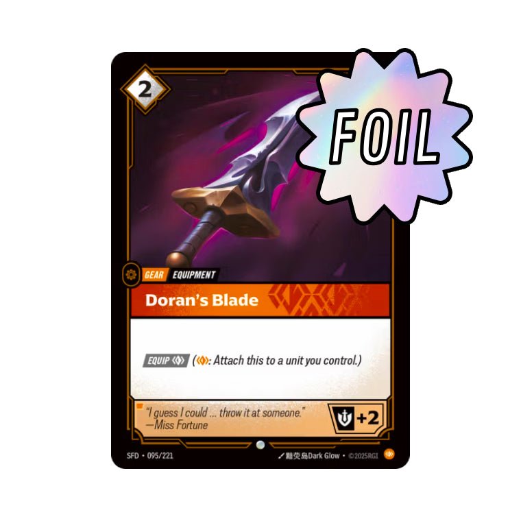 Doran's Blade (SFD - 095) - Cards Beyond