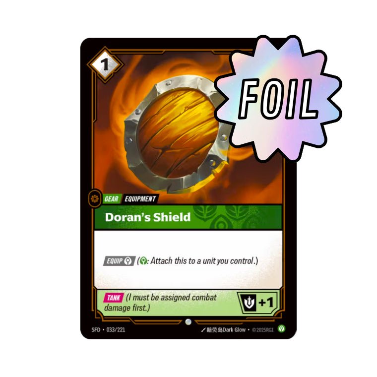 Doran's Shield (SFD - 033) - Cards Beyond