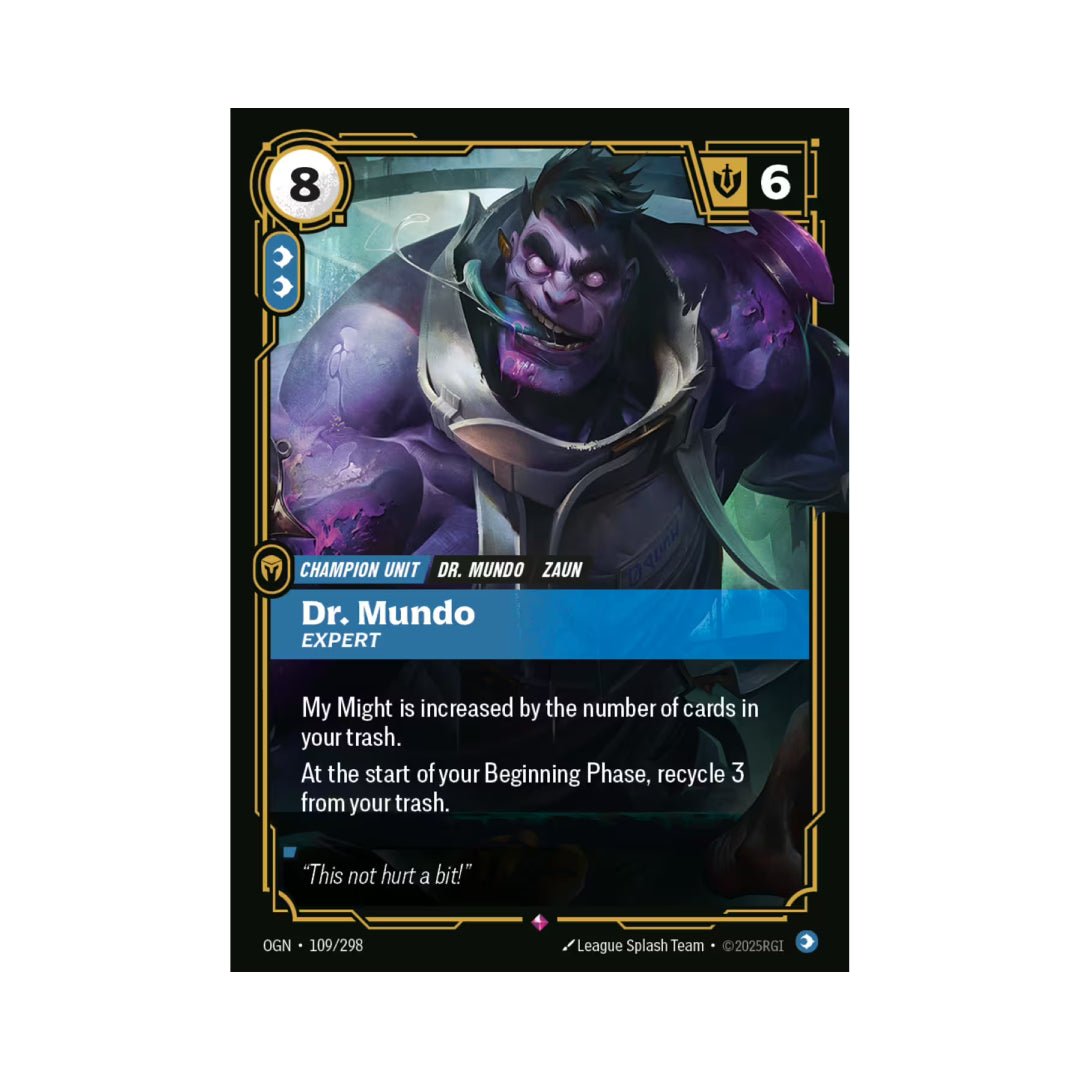 Riftbound | Dr.Mundo - Expert (OGN-109) – Cards Beyond