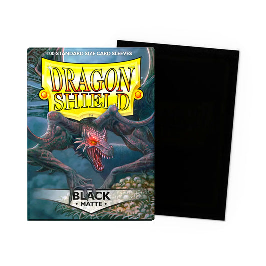 Dragon Shield Standard Sleeves - Matte Black