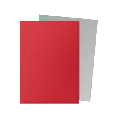 Dragon Shield Standard Dual Sleeves - Matte Crimson & Silver - Cards Beyond