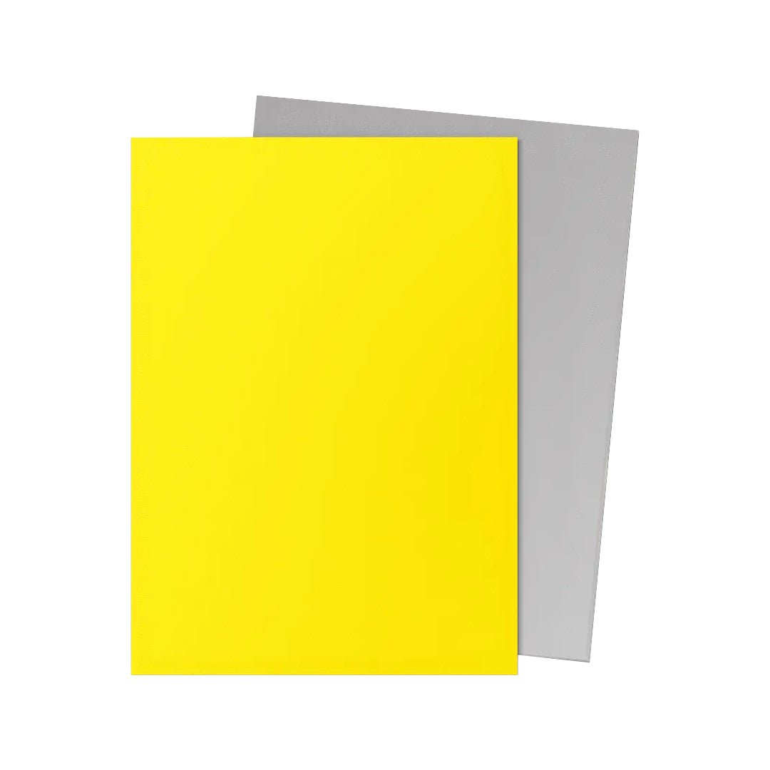Dragon Shield Standard Dual Sleeves - Matte Yellow & Silver - Cards Beyond