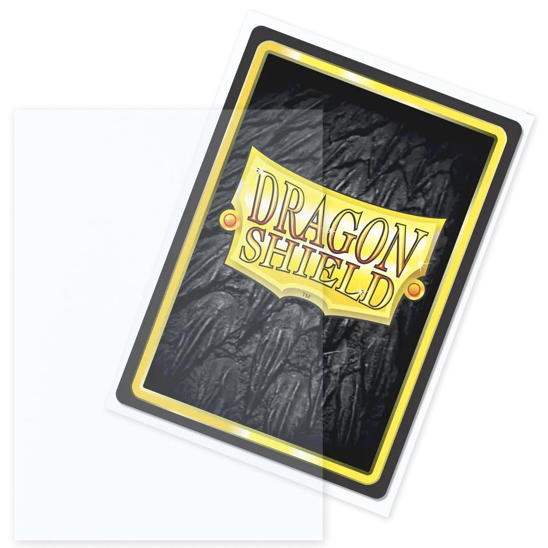 Dragon Shield Standard Outer Sleeves - Matte Clear - Cards Beyond