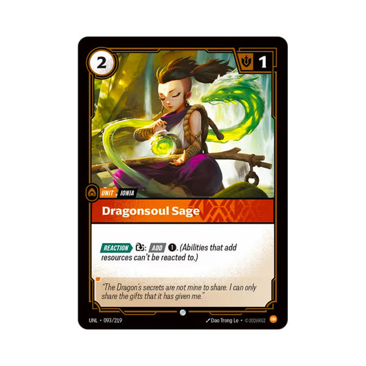 Dragonsoul Sage (UNL - 093) - Cards Beyond