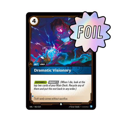 Dramatic Visionary (UNL - 062) - Cards Beyond