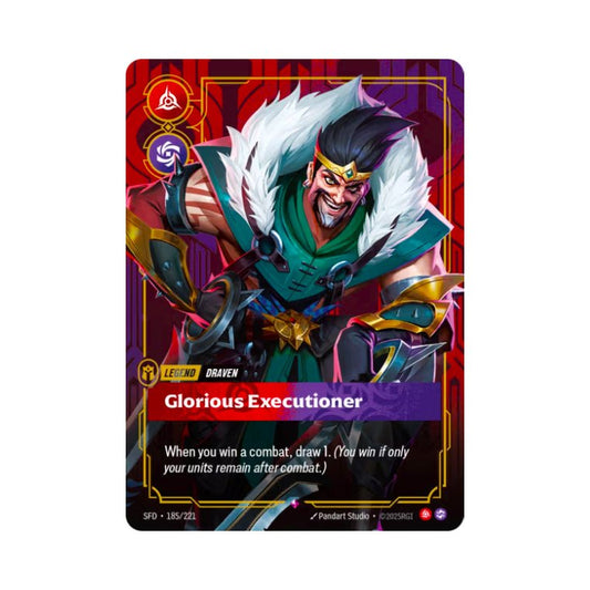 Draven - Glorious Executioner (SFD - 185) - Cards Beyond