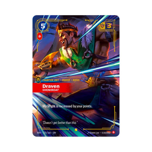 Draven - Showboat (VEN-172) - Cards Beyond
