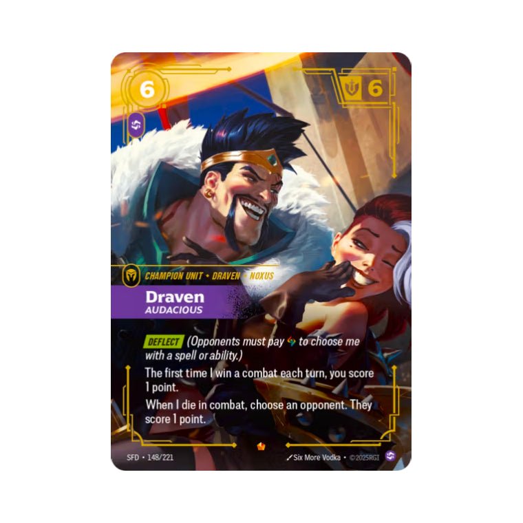 Riftbound | Draven - Audacious (SFD-148) β Cards Beyond
