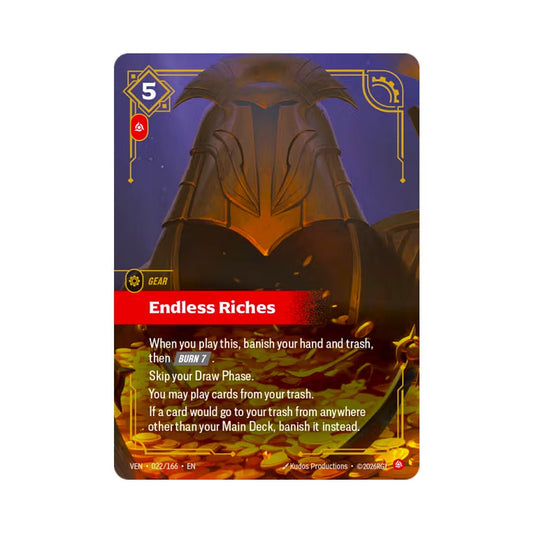 Endless Riches (VEN-022) - Cards Beyond