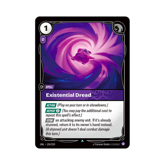 Existential Dread (UNL - 134) - Cards Beyond