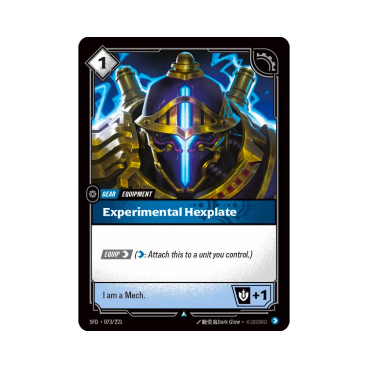 Experimental Hexplate (SFD - 073) - Cards Beyond