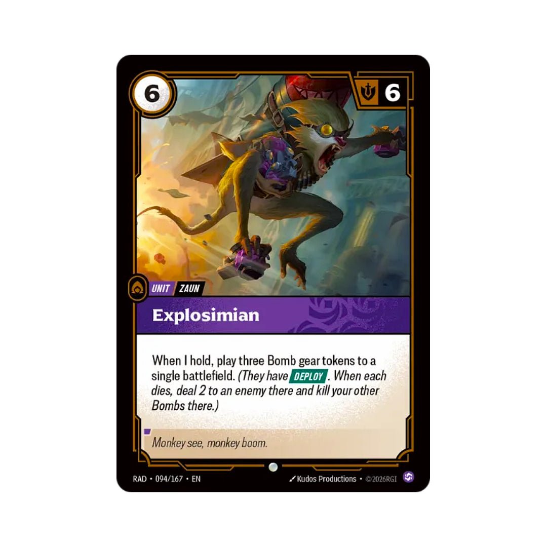 Explosimian (RAD-094) - Cards Beyond