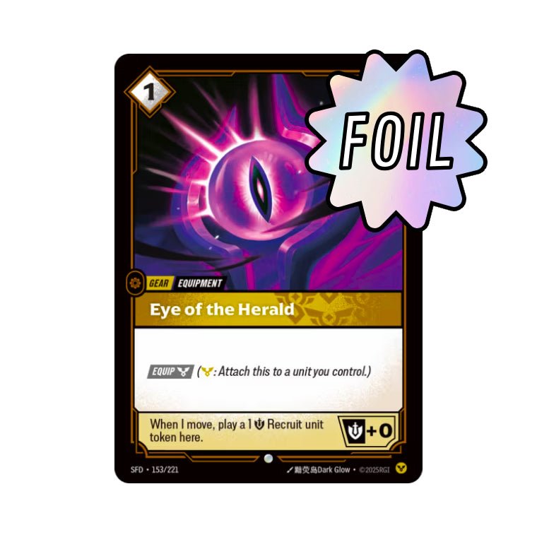 Eye of the Herald (SFD - 153) - Cards Beyond