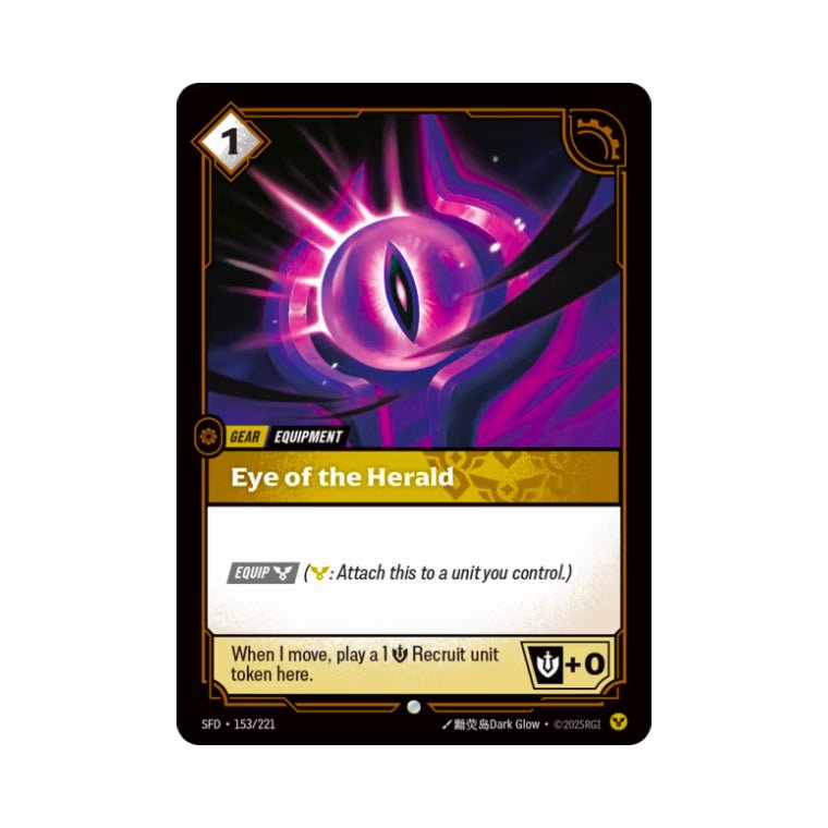 Eye of the Herald (SFD - 153) - Cards Beyond