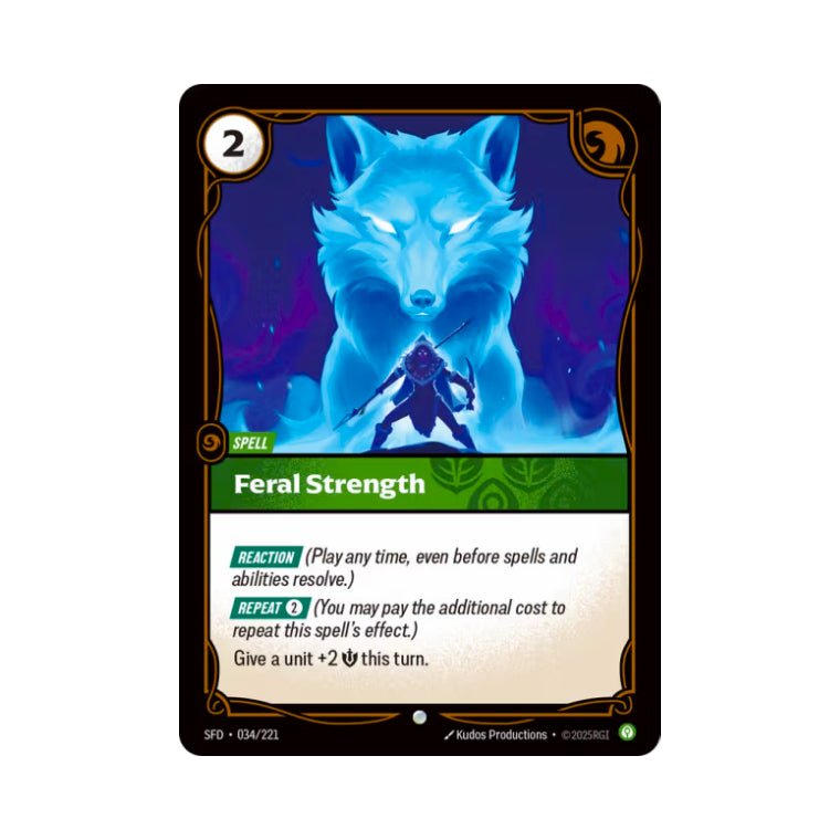 Feral Strength (SFD - 034) - Cards Beyond