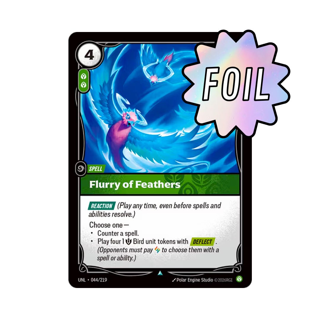 Flurry of Feathers (UNL - 044) - Cards Beyond