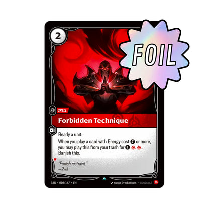 Forbidden Technique (RAD-010)